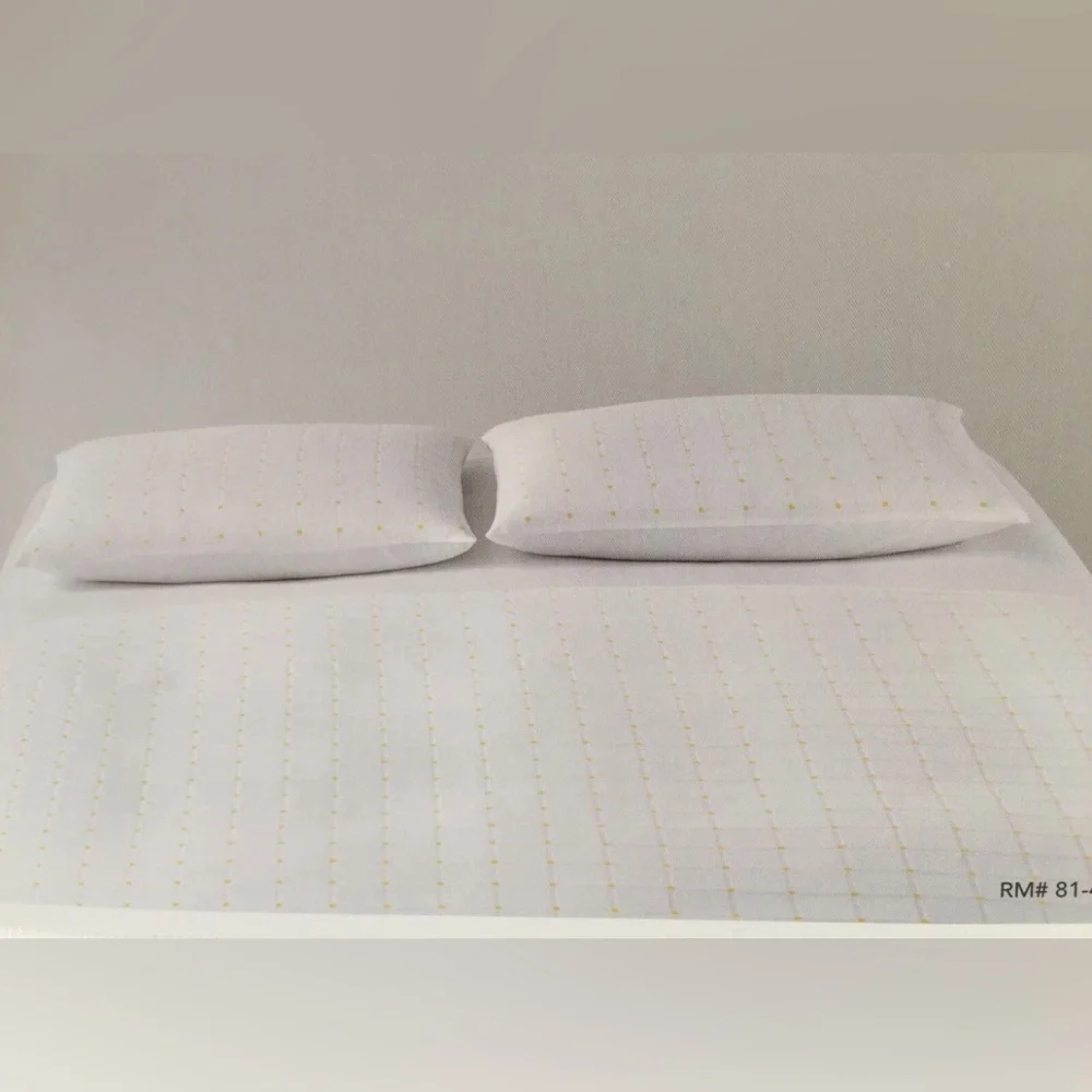 Calvin Klein Luxury Home Edith‎ Woven Grid 1x KING SHAM 100% Cotton